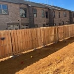 Shadow box fence