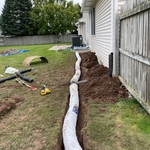 French Drain and Regrade