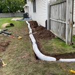 French Drain and Regrade