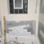 Before tile work