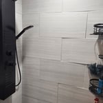 State of the art shower with lights, temp, body sprayers, wond, and mutliple settings.