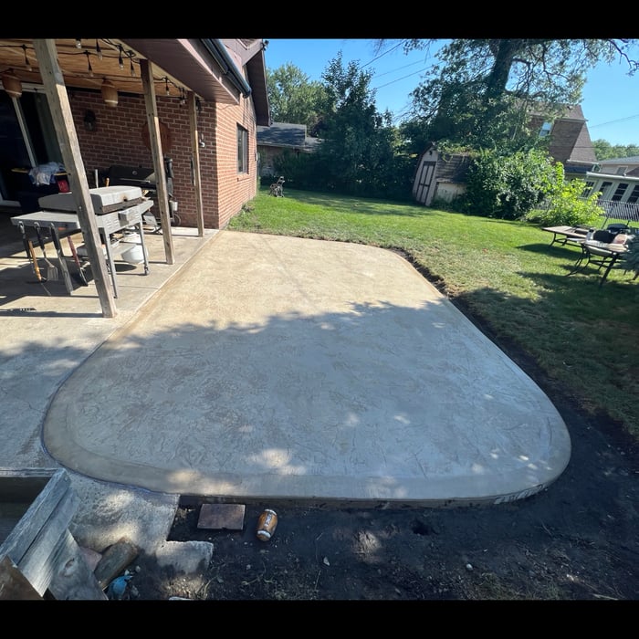 Concrete - Stamped & Decorative Project