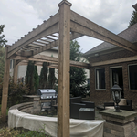 Pergola before we did anything.