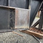 Another view of new mounting surface