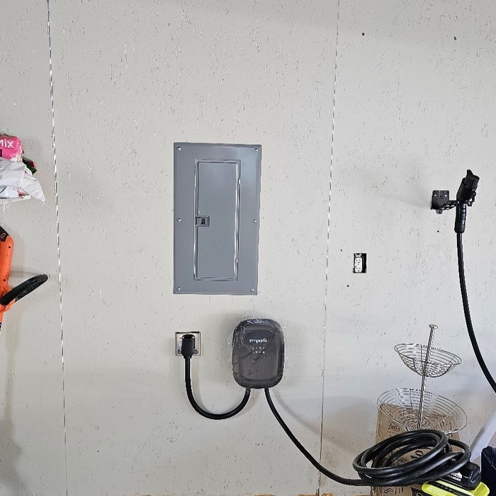 sub panel for EV charging station