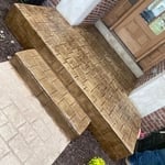 Driveway and front porch stamp