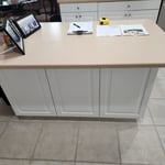 BEFORE Kitchen Island