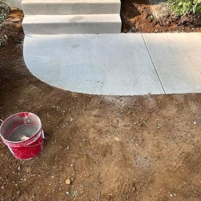 steps and walk way