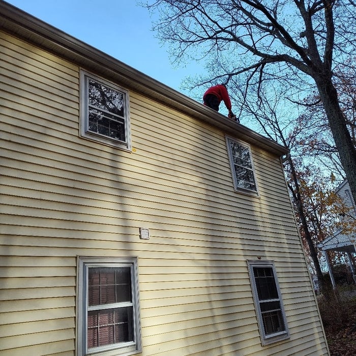 Gutter cleaning