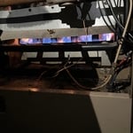 Part that was replaced and operational furnace after repairs