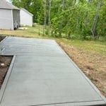 we gave this gentleman a new patio !