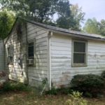 View of the old house