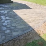 Patio done in Holland stone