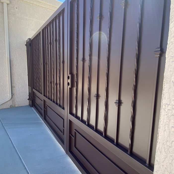 Ehrlich Residence Custom Gate