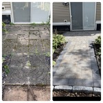 Before and After Paver Walkway