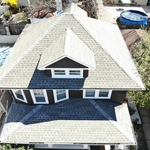 New shingle roof