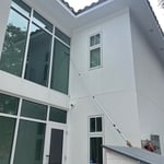Cleaning all windows of multi story home