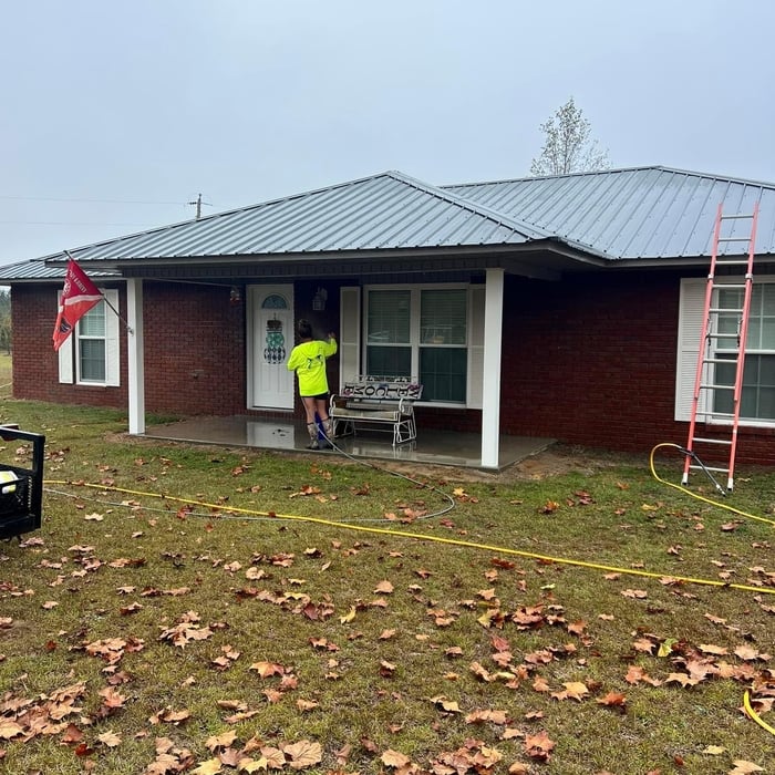 Pressure Washing Project