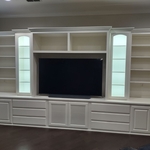 White Entertainment Center