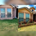 Here is a before and after picture of an amazing home improvement