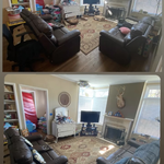 Livingroom Before and After Pictures