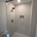 Tile to Ceiling Shower