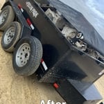 2nd largest load carried in dump trailer.