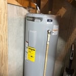 Water heater installed 12 hour turnaround.
