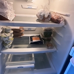 Afterwards the completion of the refrigerator's deep cleaning. Pristine and appears as though it was just purchased!