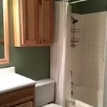 Before picture of bathroom