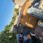 Outside storage unit made