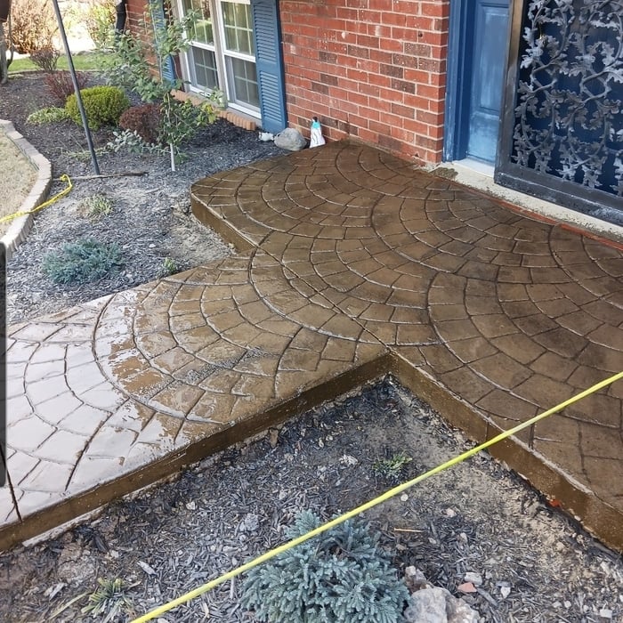 Concrete - Stamped & Decorative Project