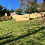 6 foot privacy fence wooden pickett