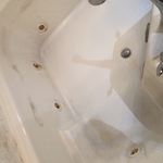 Bathtub before