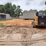 property grading so all water run away from the house.