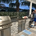 Outdoor kitchen