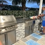 Outdoor kitchen