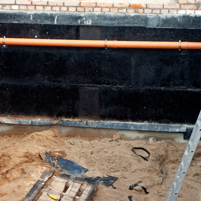 Basement waterproofing