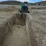 In ground greenhouse dig