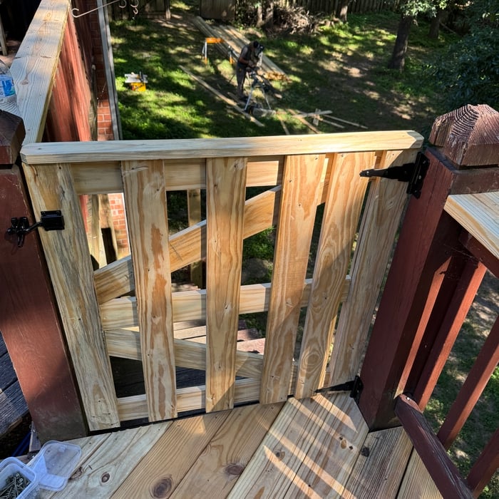 Deck Stair repair