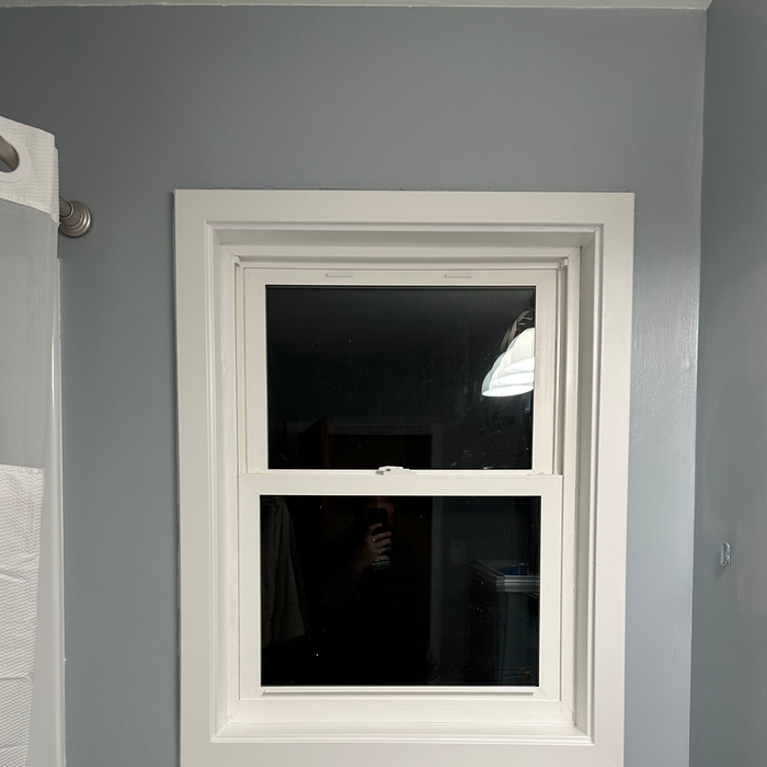 We also put in windows! This window was a custom sized, where there is a Will there is a way. Contact us for more info!