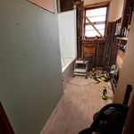 During demolition