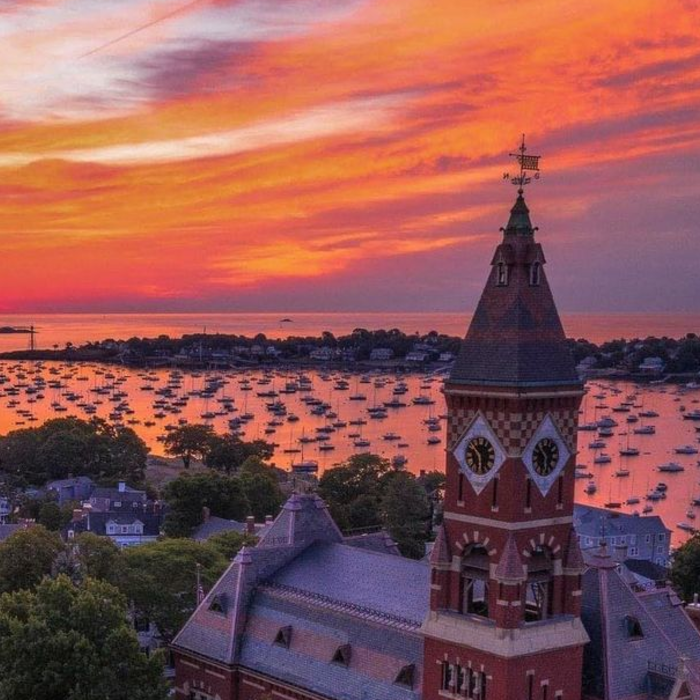 Overlooking the Great Bay of Marblehead - The Harbor