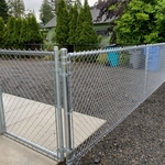 4ft chainlink galvinized with gate