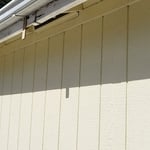 Sagging gutter and rotten facia