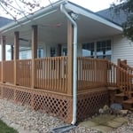 Deck Staining Project