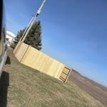 Fence around service and Generator