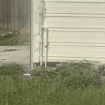 Broken water line