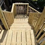 Exterior stairs