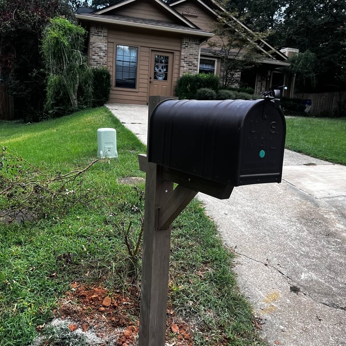 New mailbox